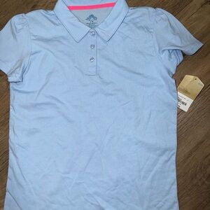 Light Blue Polo Shirt for Kids